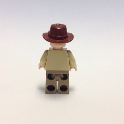 LEGO Minifigure-Indiana Jones - Open Shirt (7195)-Indiana Jones / Raiders of the Lost Ark-IAJ020-Creative Brick Builders